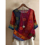 Valerie - Pestrý boho-top