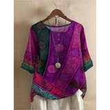 Valerie - Pestrý boho-top
