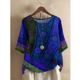 Valerie - Pestrý boho-top