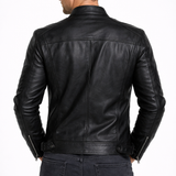 Viktor – Casual Kožená Bunda Nadčasový Design