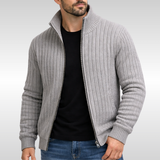 Tiberius™ – Elegantný cardigan so zipsom