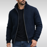Tiberius™ – Elegantný cardigan so zipsom