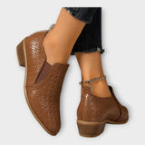 Veronika – Elegantné Slip-On Topánky s Nízkych Opätkom