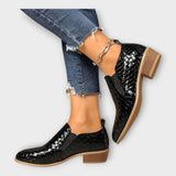 Veronika – Elegantné Slip-On Topánky s Nízkych Opätkom