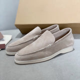Tomáš – Elegantné Casual Semišové Pánske Slipony