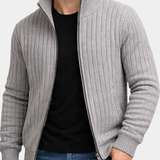 Tiberius™ – Elegantný cardigan so zipsom