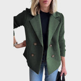 Emma - Elegantný blazer s pletenými rukávmi
