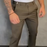 Massimo - Pánske Slim Fit Stretch Nohavice