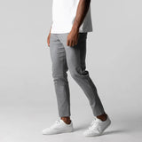 Tomáš – Pánske Slim-Fit Chino Nohavice – Elegantné Pracovné a Voľnočasové Nohavice s Moderným Dizajnom
