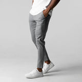 Tomáš – Pánske Slim-Fit Chino Nohavice – Elegantné Pracovné a Voľnočasové Nohavice s Moderným Dizajnom